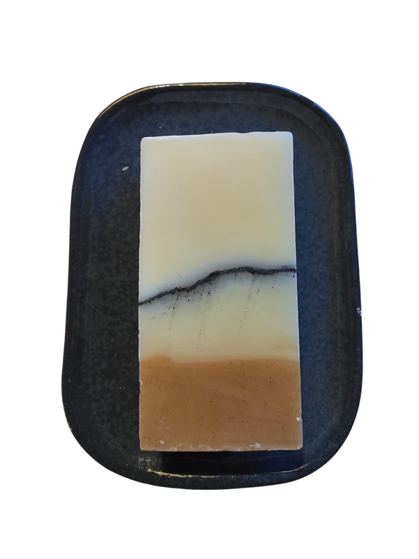 Blauw Keramisch Zeepschaaltje Hoog