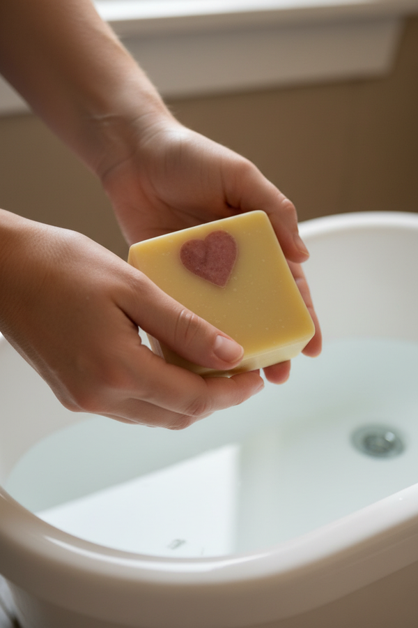 Lifestyle – moeder en baby met Baby Tallow zeep